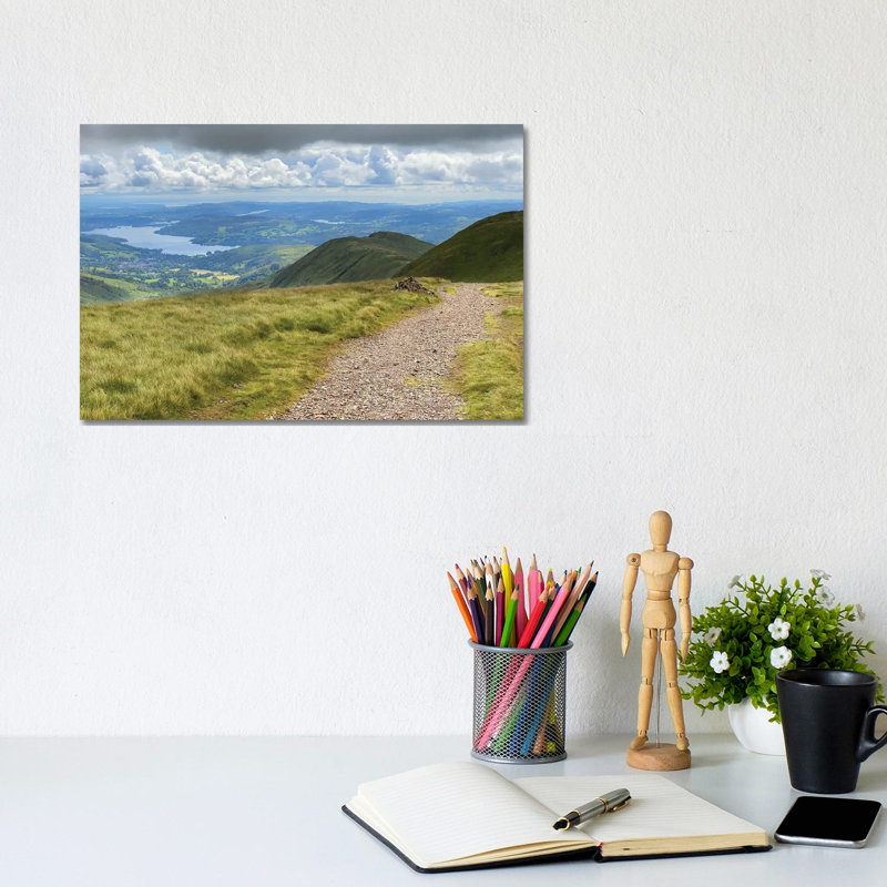Green Overlook 1 Piece Wrapped Canvas Wall Art, 20.32 cm H x 30.48 cm W