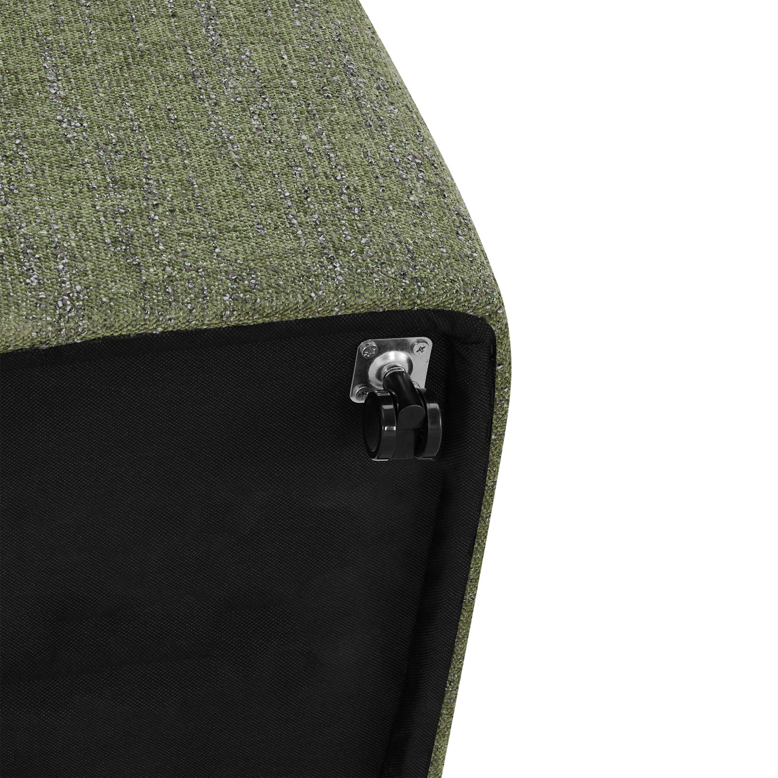 Kallan Linen Side Chair, Mellow Forest