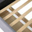 Lit plateforme simple tapissier avec rangement-894670474
