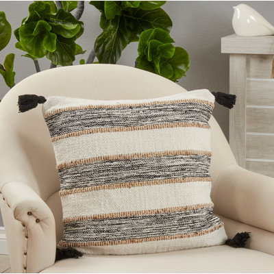 Square Cotton Pillow Cover & Insert