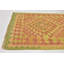 Tapis de zone one-of-kind-noué la rouille rouge/brun clair/vert 2 pi 8 po x 4 pi en laine Elland
