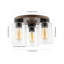 Plafonnier encastré 3 lumières Alysbury