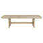 Ensemble de table de salle à manger 7 pièces Beige