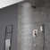 10inch 3 Function Wall Mount Complete Rainfall Shower System with Rough in-Valve