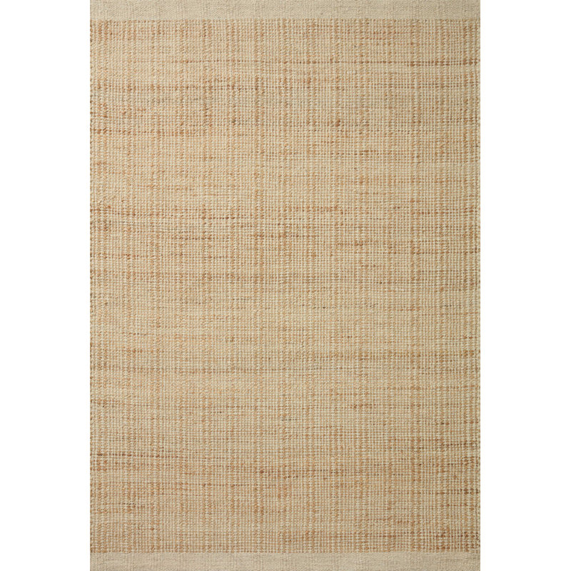 Jean Stoffer x Loloi Cornwall Ivory / Natural Area Rug, Rectangle 9'3" x 13'