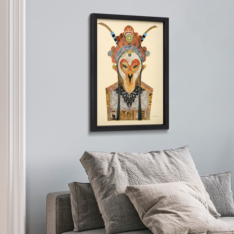 « pékin opera mask #1 », impression