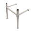 Pieds de lavabo console en acier inoxydable Kingston Brass Fauceture-50824164