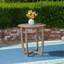 Table circulaire en bois de 27,5 po Hermosa