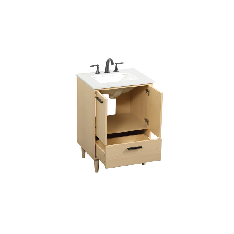 Ensemble de meuble-lavabo simple 24 po Baldwin, Érable