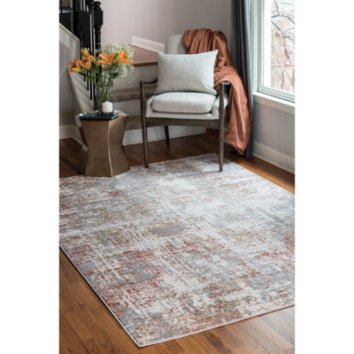 Tapis rouille élégant 7 pi 10 po x 10 pi 6 po Falzini United Weavers