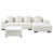 White is out of stock selected