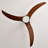 52'' Solid Wood Ceiling Fan with LED Lights-457284369
