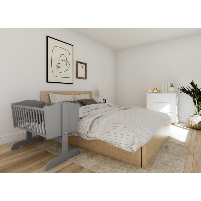 Babywiege Monte, Grey