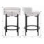 Tabouret de comptoir court 26 po Toey-1899186271