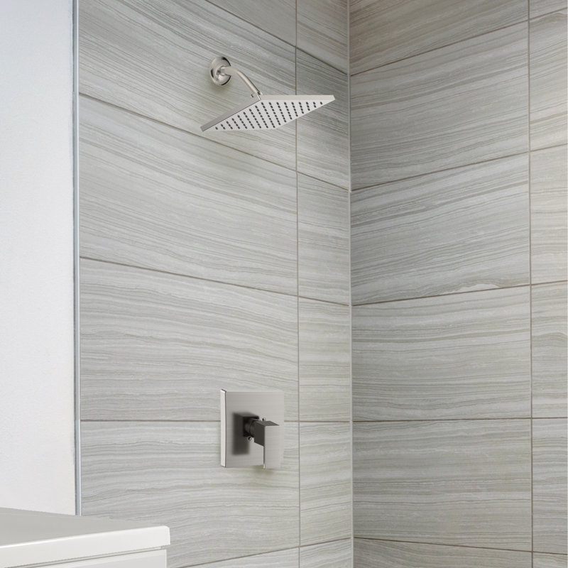 Karsen II Shower Trim With Valve, Satin Nickel