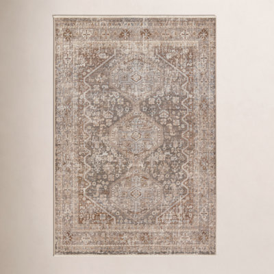 Clemente Tan Taupe Oriental Rug