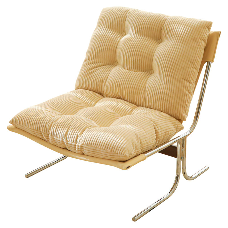 Chaises de canapé rembourrées à coussin souple, Crème