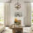 Farmhouse Orb Wood Chandelier