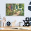 «Cottage Garden» par Carol Rowan, art mural en verre acrylique-2082581871