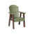 Green/Chocolate Brown selected