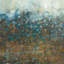 «Blue and Bronze Dots», reproduction d'art sur toile-20825276-72777416-72777421