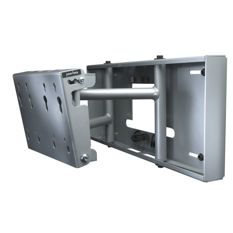 Peerless-AV Single Screen Wall Mount, Black, Phillip's Head
