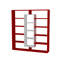 135.7cm H x 125cm W Library Bookcase-94817612