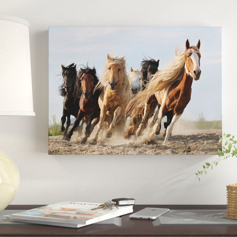 « chance six », reproduction de photo sur toile tendue, H 14 po x l 19 po x P 2 po