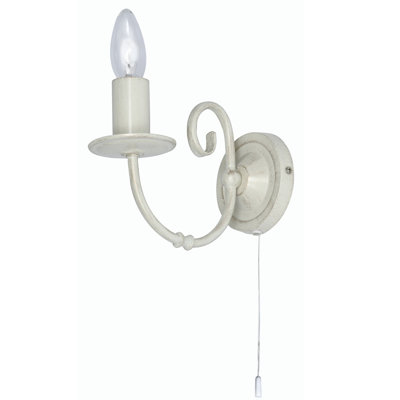 Bonifacio Painted Metal Candle Wall Light