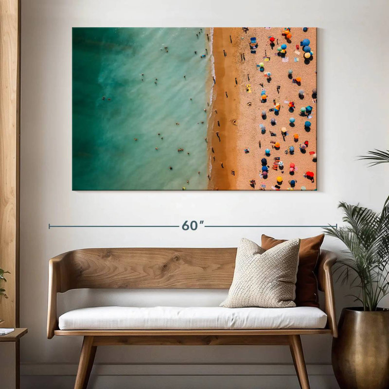 Gillard Zurriola Beach, 34" H x 51" W