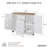 Kitchen Island With Rubber Wood Top-978768917
