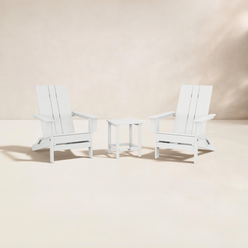 Chaise Adirondack POLYWOOD x, Blanc