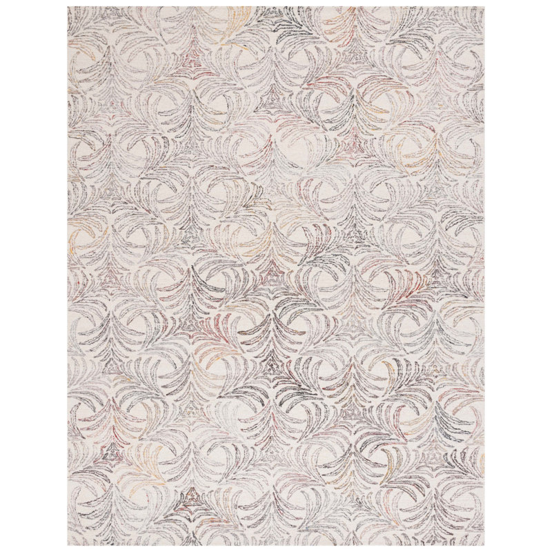 Jardin Hand Tufted Performance Floral Rug, Rectangle 8' x 10'
