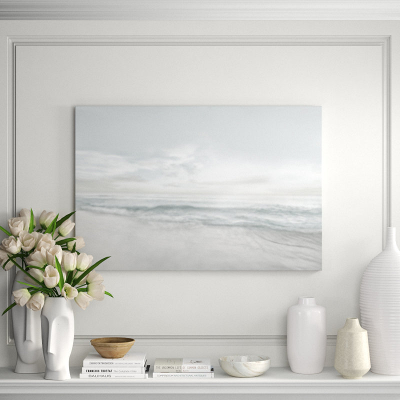 Inspiro Lux I Print by Barclay Butera, 24" H x 36" W x 1.5" D, Glass Coat