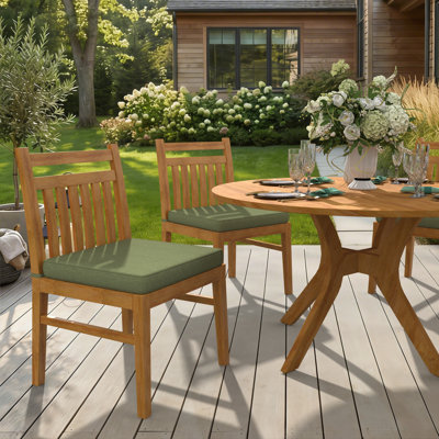 Sunbrella Indoor/Outdoor Dining Chair Cushion