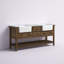 Ensemble de meuble-lavabo double 72 po Booneville-332642546