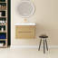 30 po X P 18 po P 20 po Meuble-lavabo mural simple H avec comptoir en céramique blanche-1263627351