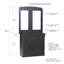 Portemanteau Safura 32,5 de large-968990931