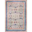 Light Ivory Color Antique Irish Floral Arts & Crafts Design Donegal Rug