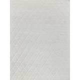 Rectangle Brentwood Geometric Handmade Flatweave Wool/Viscose Area Rug in Silver