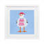 «Sassy Seagull Kinda Crabby», reproduction sous verre encadrée, design par Bex Morley Design-1790948095-1790948094