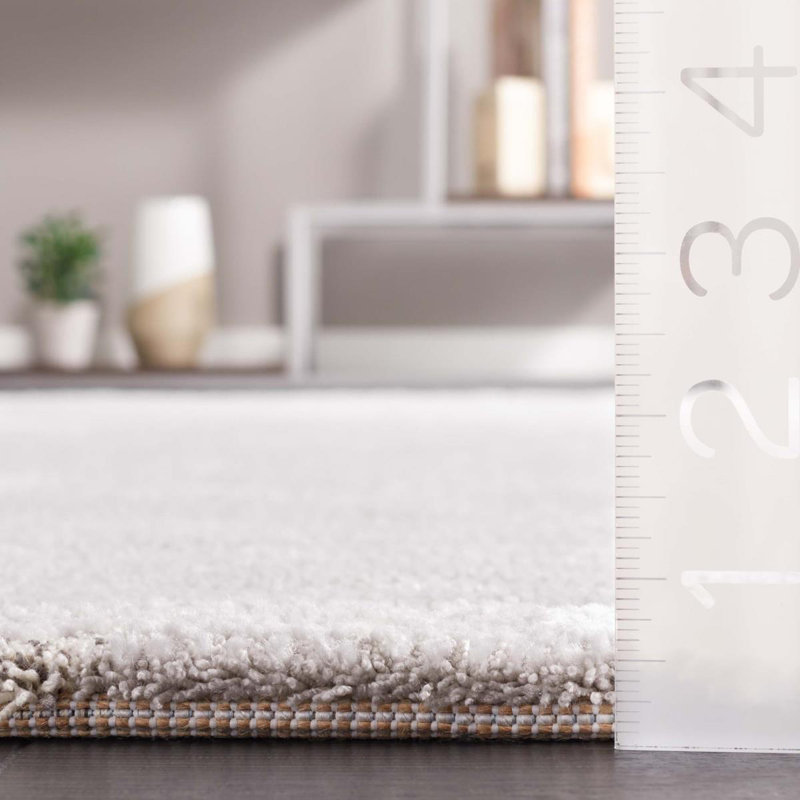 Allarna Machine Woven Grey Rug, Rectangle 91 x 152cm