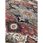 Tapis d'intérieur en laine noué à la main Royale Heriz en bleu / rouge / beige / brun-61589032