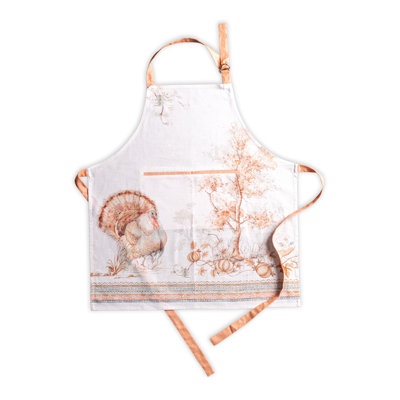Tablier 100% coton Maison d'Hermine - 27,5 po x 31,5 po