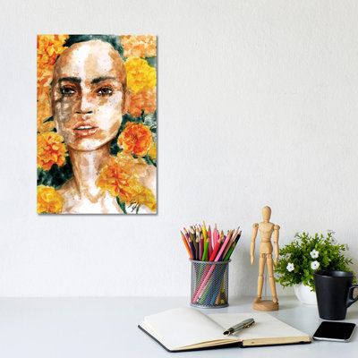 Marigold by Brooke Ashley - Wrapped Canvas Print