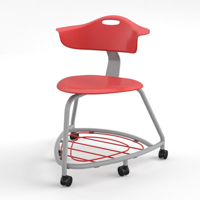 360 Chair With Back, Bookgab Rack