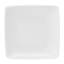 Carré White Porcelain China Butter Dish