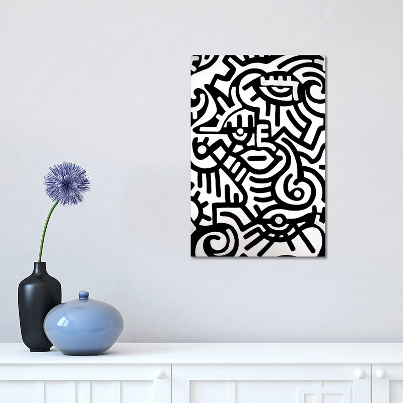 Mood by Billy The Artist - Print on Canvas, 66.04 cm H x 45.72 cm W x 3.175 cm D, Wrapped Canvas