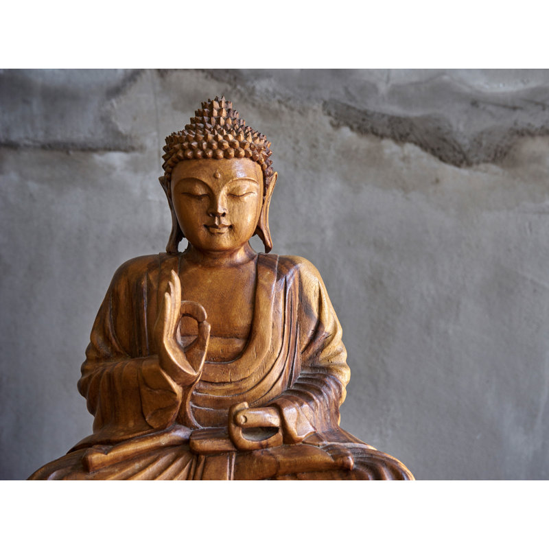 Dharma Buddha Wrapped Canvas Print, 20" H x 30" W x 1" D