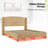 Josephina 48.5'' H Rattan Farmhouse Wooden Wingback Bed with Solid Wood Frame-1642812555-1647544118